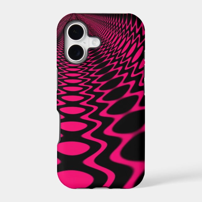 Psychedelic Pink Waves (Back)