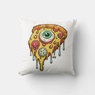 Psychedelic Pizza Cushion