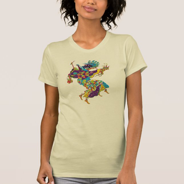 Psychedelic Plague Doctor T-Shirt (Front)