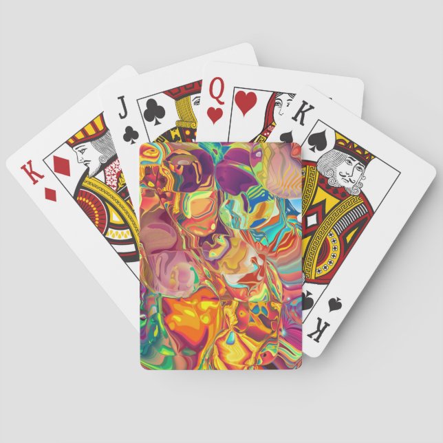Psychedelic Playing Cards (Back)