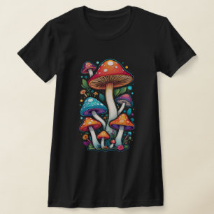 Psychedelic Polka Dot Mushrooms T-Shirt