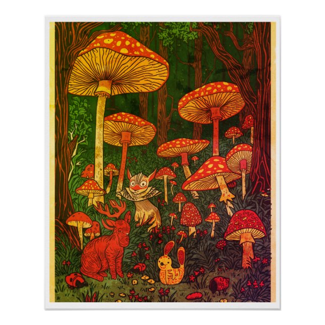 Psychedelic poster (Front)