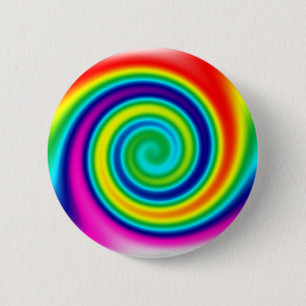 Psychedelic Prints 6 Cm Round Badge