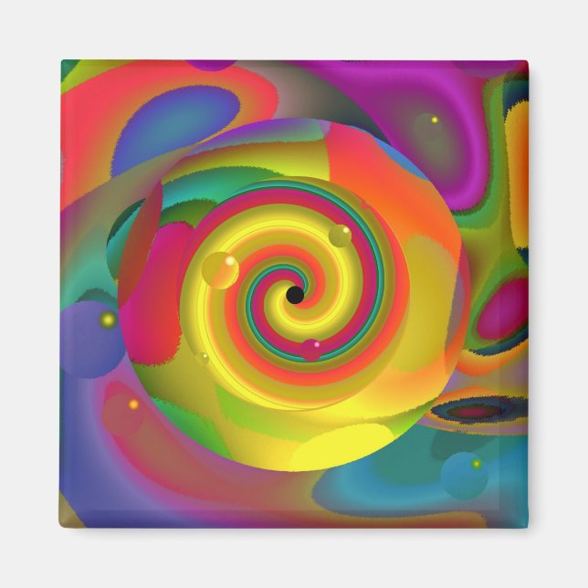 Psychedelic Punch Magnet (Front)