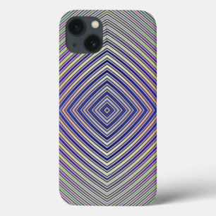 Psychedelic Pyramid Plan iPad Case