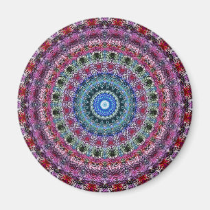 Psychedelic Radial Pattern: Magnet