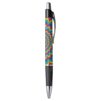 Psychedelic rainbow abstract design