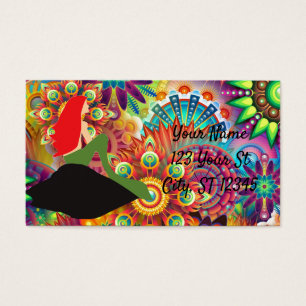 Psychedelic Redhead Mermaid Sitting Thunder_Cove