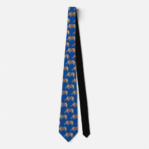 Psychedelic Rhinoceros Tie