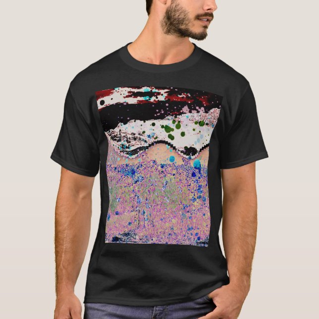 Psychedelic Rioja Winery Bodegas Ysios T-Shirt (Front)