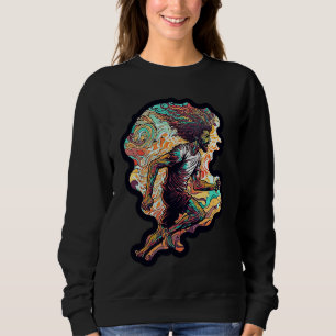 Psychedelic Runner Sweatshirt