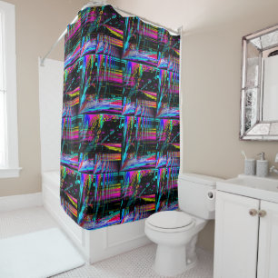 Psychedelic Sailing..... Shower Curtain
