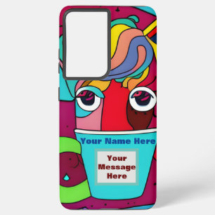 Psychedelic  samsung galaxy case