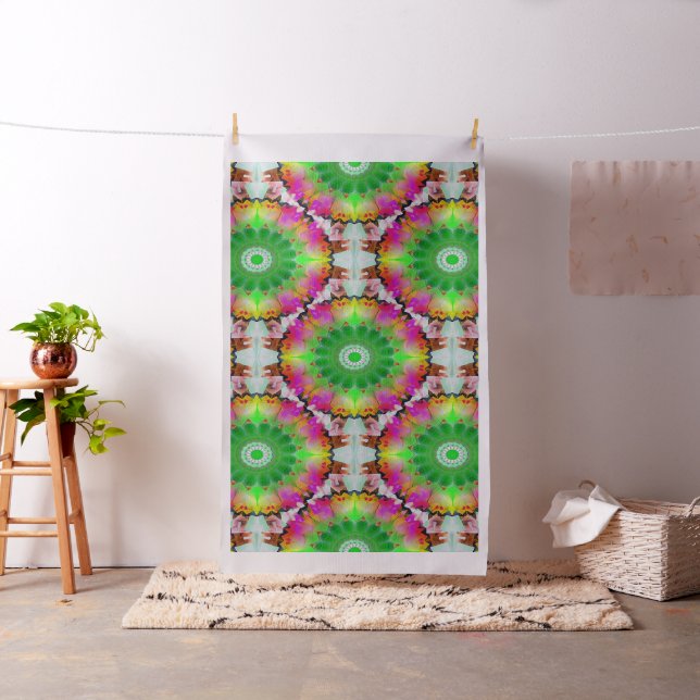 Psychedelic saw blades... fabric (In Situ)