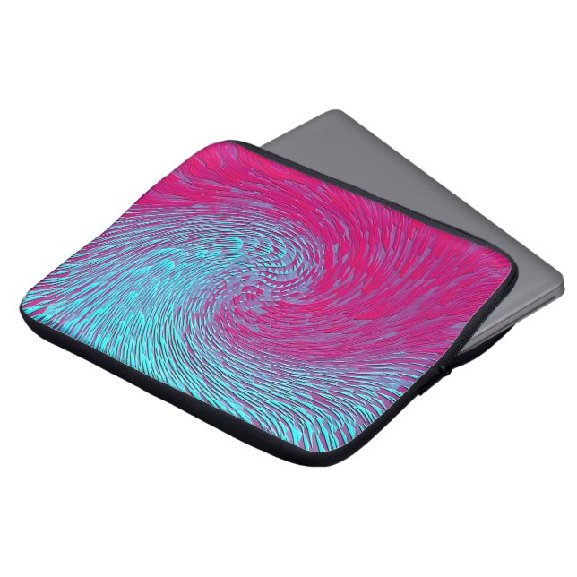 Psychedelic Sea...... Laptop Sleeve (Front Top)