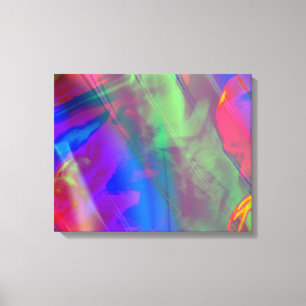 Psychedelic Singer Canvas Print