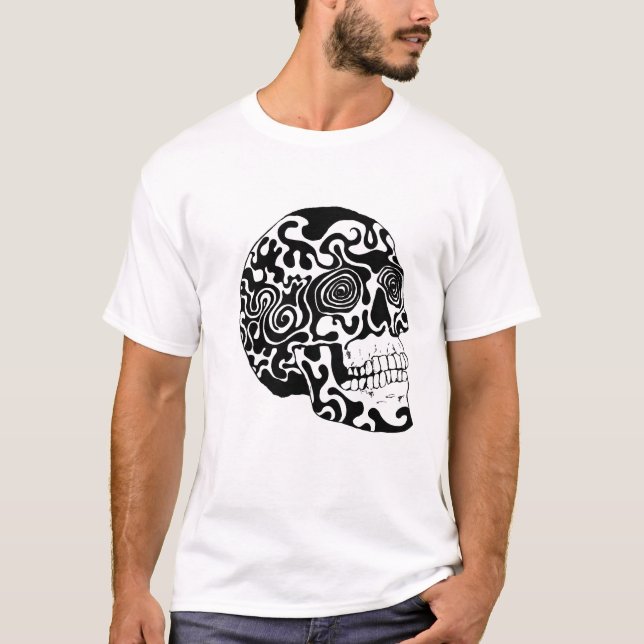 Psychedelic Skull T-Shirt (Front)