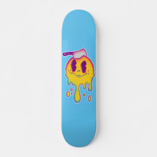 psychedelic smiley skateboard