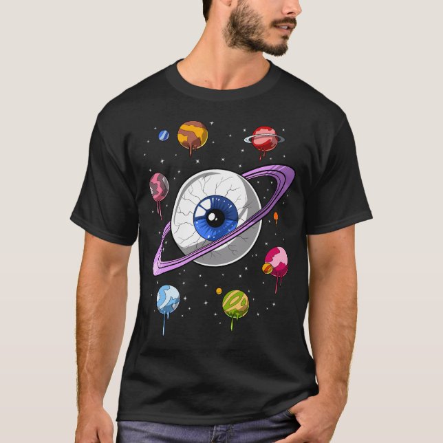 Psychedelic Space Eye T-Shirt (Front)