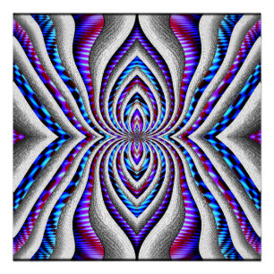 Psychedelic Spider... Poster