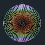 Psychedelic Spiral Dartboard<br><div class="desc">Psychedelic Spiral</div>