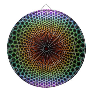 Psychedelic Spiral Dartboard