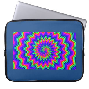 Psychedelic Spiral Laptop Sleeve