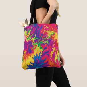 Psychedelic Splashing...... Tote Bag
