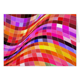 Psychedelic Square Pattern