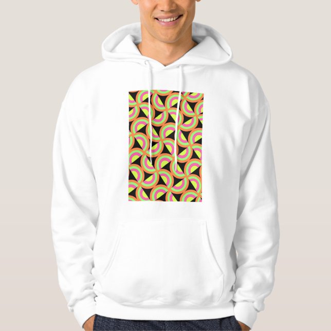 Psychedelic Squares Hoodie (Front)