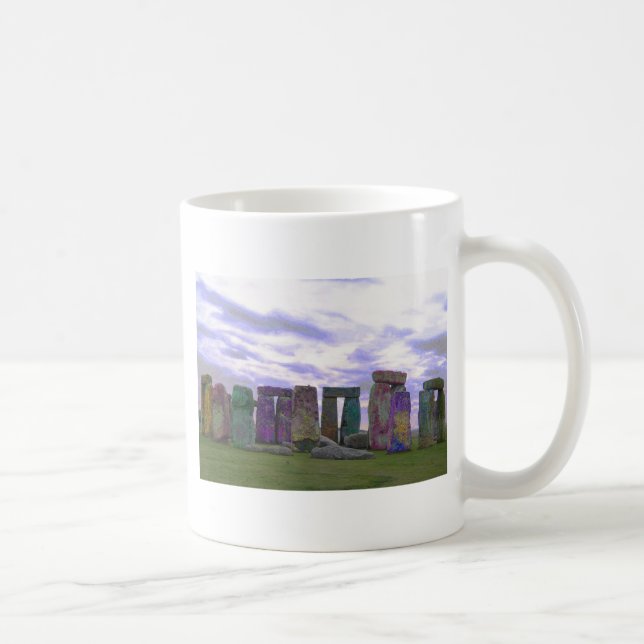 Psychedelic Stones Coffee Mug (Right)