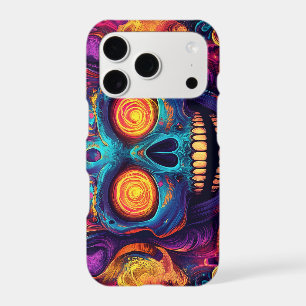 Psychedelic Sugar Skull Art - Day of the Dead