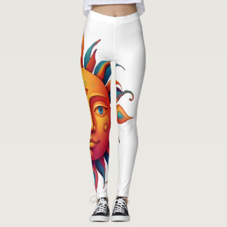Psychedelic Sun - Leggings