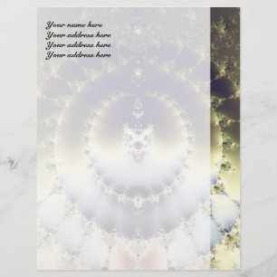Psychedelic Sun Personalized Letterhead