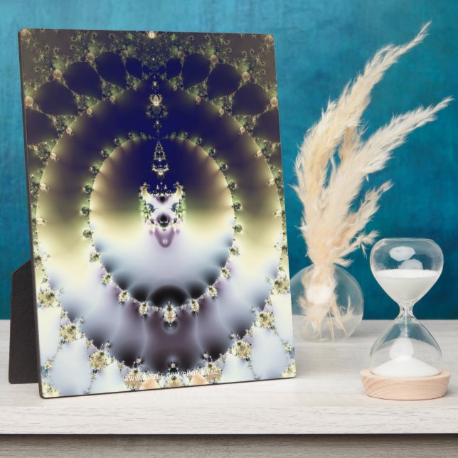 Psychedelic Sun Plaque (Side)