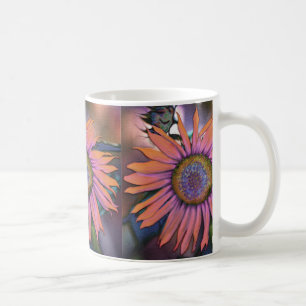 Psychedelic Sunflower Wraparound Mug