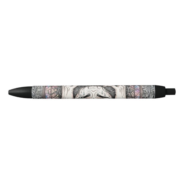 Psychedelic Surreal Art Pen – Emotional Face  (Front)