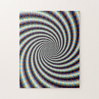 Psychedelic Swirl Jigsaw Puzzle