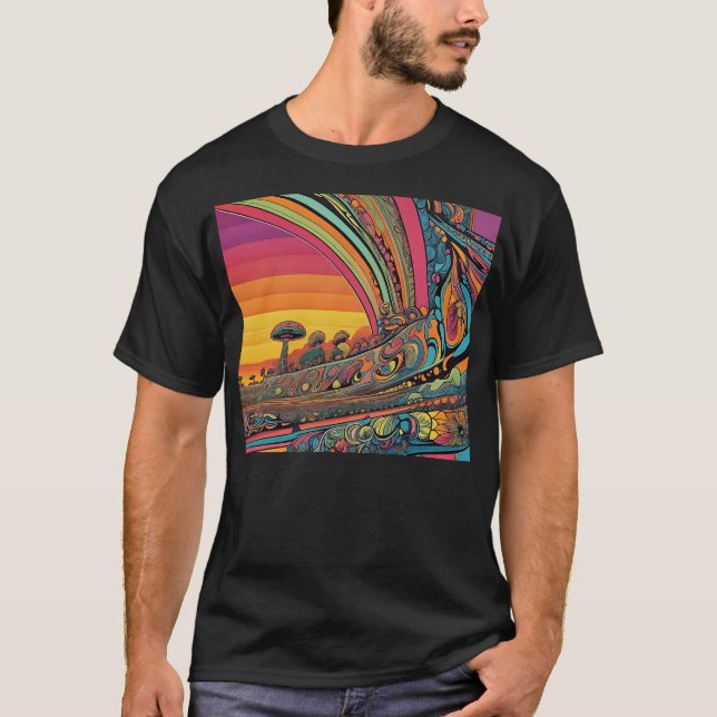 Psychedelic  T-Shirt (Front)