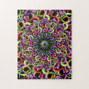 Psychedelic tentacles jigsaw ..... puzzle