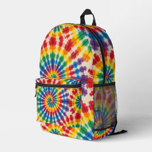 Psychedelic Tie Dye Retro Groovy Backpack