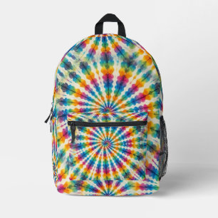Psychedelic Tie Dye Retro Groovy Backpack