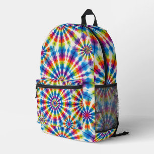 Psychedelic Tie Dye Retro Groovy Backpack