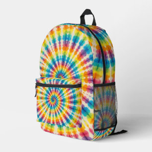 Psychedelic Tie Dye Retro Groovy Backpack