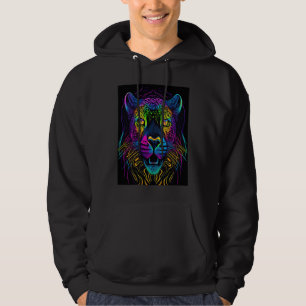 Psychedelic tiger hoodie