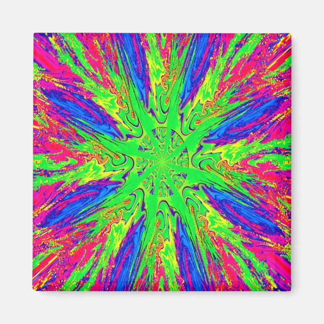 Psychedelic Times... Magnet (Front)