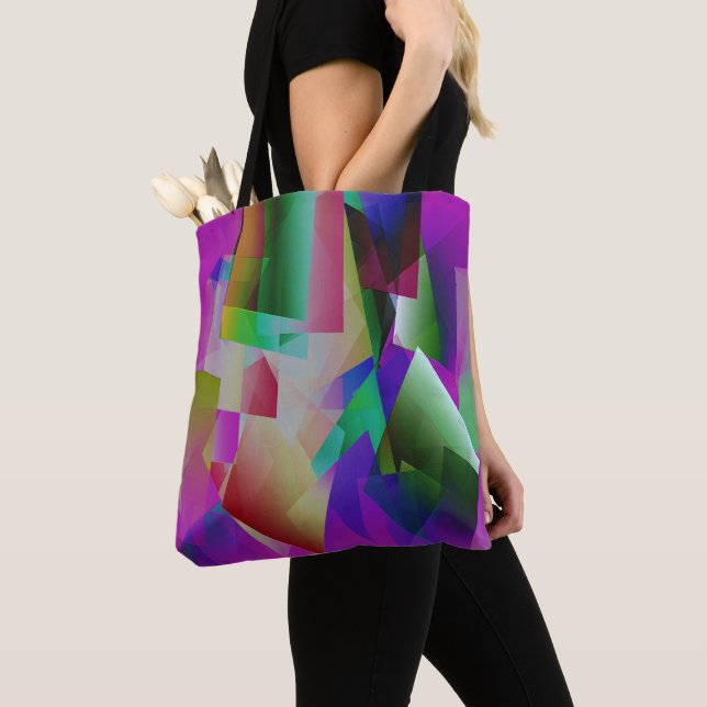 Psychedelic Timez..... Tote Bag (Close Up)