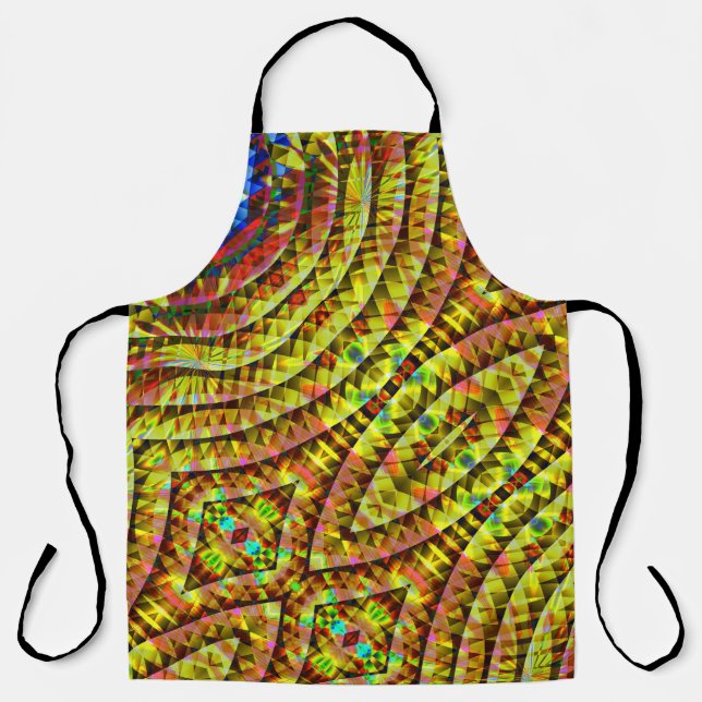Psychedelic Tribal Sunshine V1 Apron (Front)