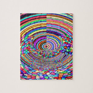 Psychedelic Trip Jigsaw Puzzle
