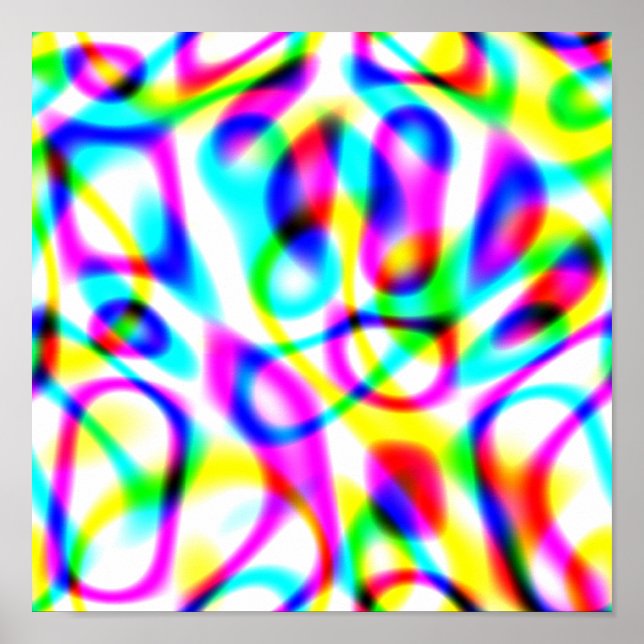 Psychedelic Trip Strings Poster (Front)